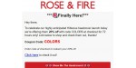 Rose & Fire discount code