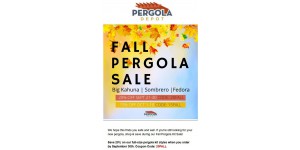 Pergola Depot coupon code