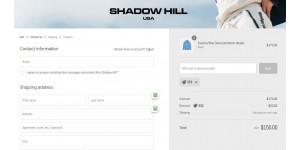 Shadow Hill USA coupon code