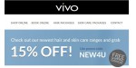 Vivo Hair Salon & Skin Clinic coupon code