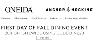 Anchor Hocking coupon code