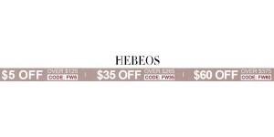 Hebeos coupon code