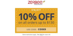 Zerbee coupon code