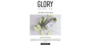 Glory Juice Co coupon code