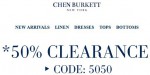Chen Burkett New York discount code