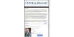 Dunk and Bright coupon code