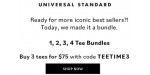 Universal Standard discount code