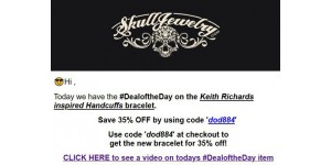 Skull Jewelry coupon code