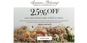 American Stationery coupon code