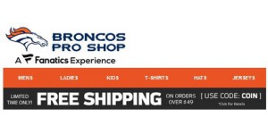 Denver Broncos coupon code