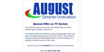 August Smarter Innovation discount code