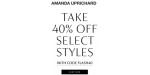 Amanda Uprichard discount code