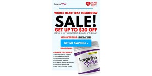 L-arginine Plus coupon code