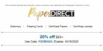 Paper Direct discount code
