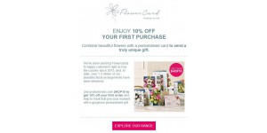 Flower Card coupon code