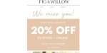 Fig & Willow Boutique discount code