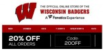 Wisconsin Badgers discount code