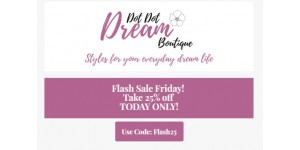 Dot dot dream coupon code