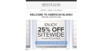 American Blinds discount code