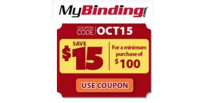 My Binding coupon code