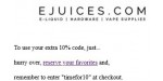 eJuices discount code