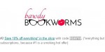 Bawdy Book Worms discount code