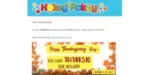 Hokey Pokey coupon code