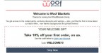 Woof Blankets discount code