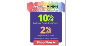 Cartridge People coupon code
