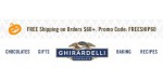 Ghirardelli Chocolate discount code