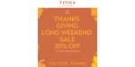 Titika Active Couture discount code