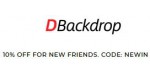 D Backdrop discount code