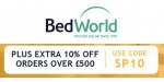 Bed World discount code