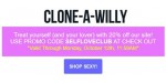 Clone-A-Willy discount code