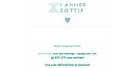Hannes Dottir discount code