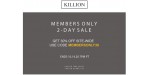 Killion discount code