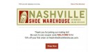 Nash Ville Shoe Ware House discount code