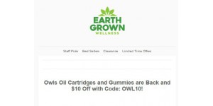 Earth Grown Wellness coupon code