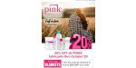 Pink discount code