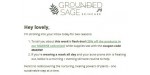 Grounded Sage Skincare discount code