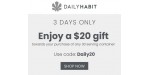 Daily Habit discount code