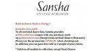 Sansha discount code