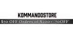 Kommando Store discount code