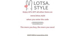 Lotsa Style coupon code