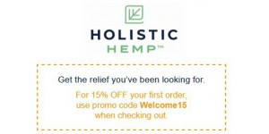 Holistic Hemp coupon code