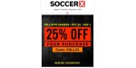 Soccer X discount code