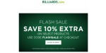 Billiards discount code