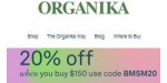 Organika coupon code