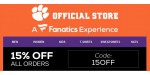 Clemson Tigers Shop discount code
