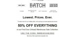 Batch Nashville discount code